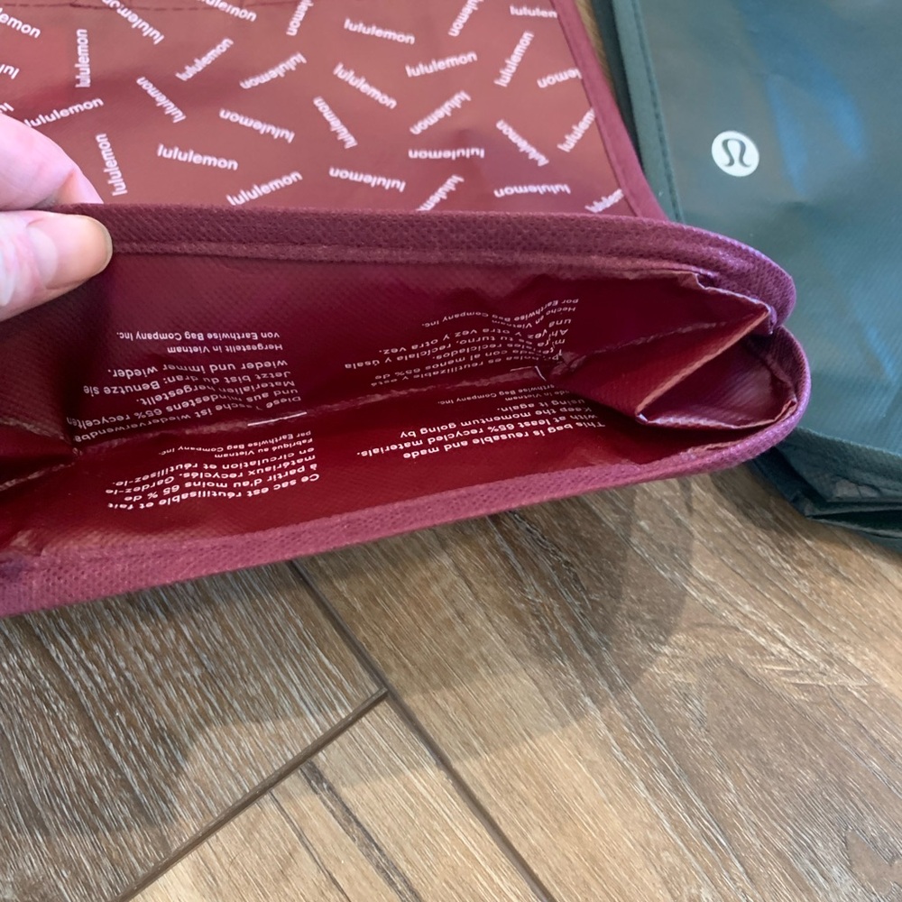 3 Reusable Lululemon Bags - Picture 4 of 5
